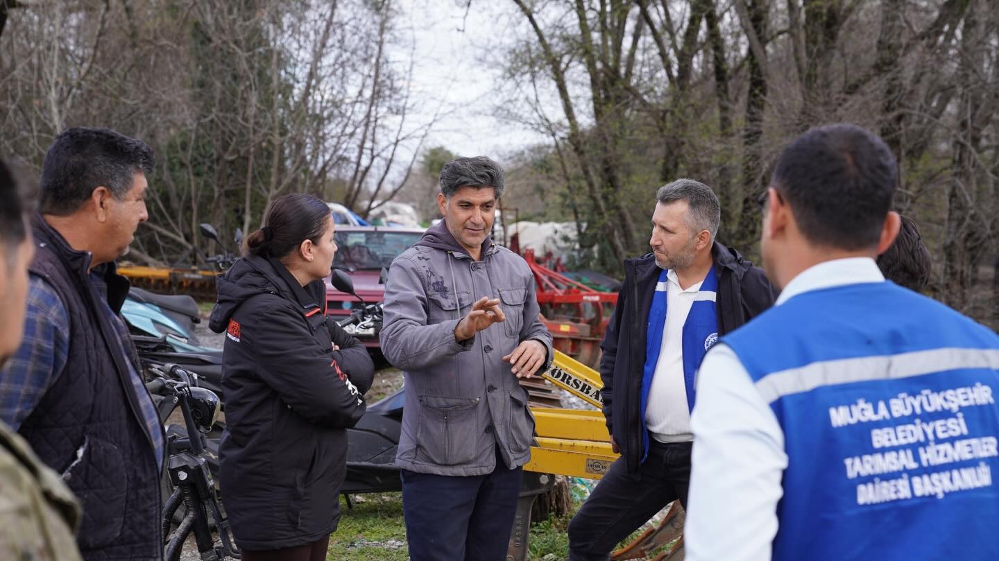 Büyükşehir'den Köyceğiz’de Sel Sonrası Üreticiye Destek